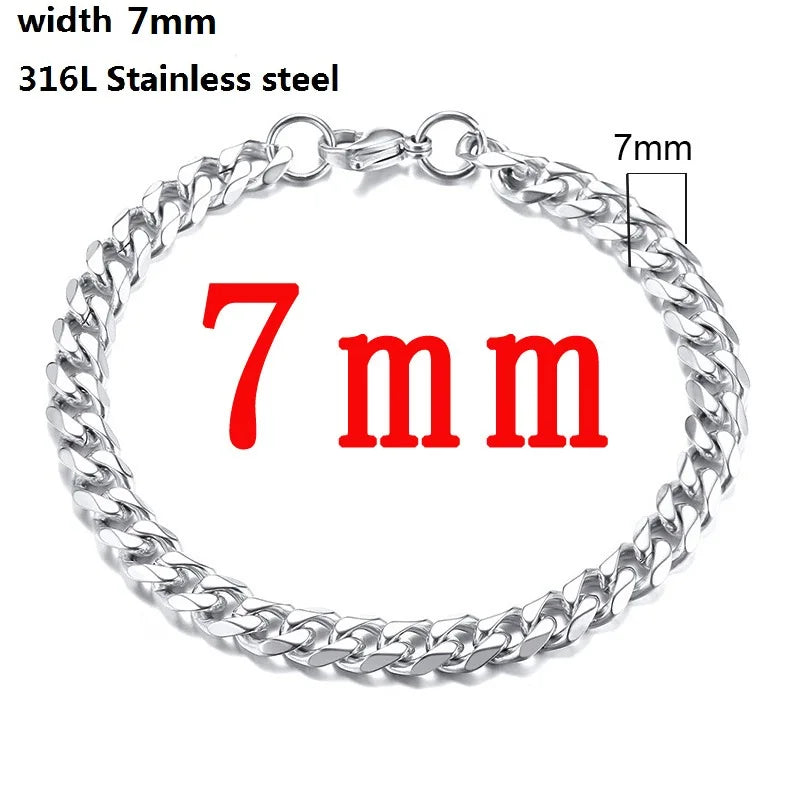 IronBond pulsera cubana de acero inoxidable 