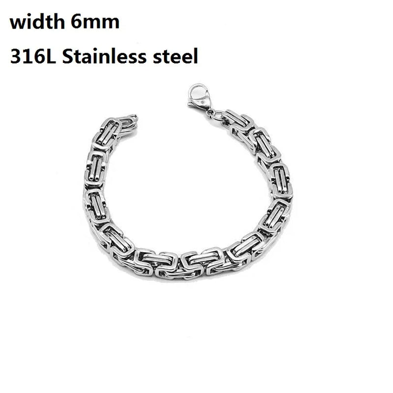 IronBond pulsera cubana de acero inoxidable 