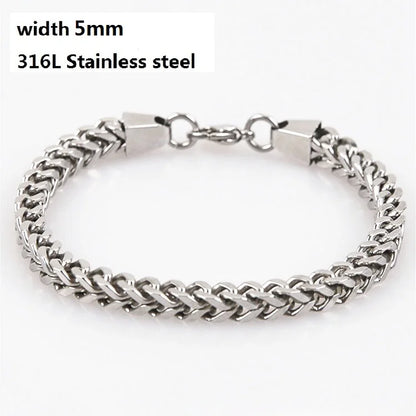 IronBond pulsera cubana de acero inoxidable 