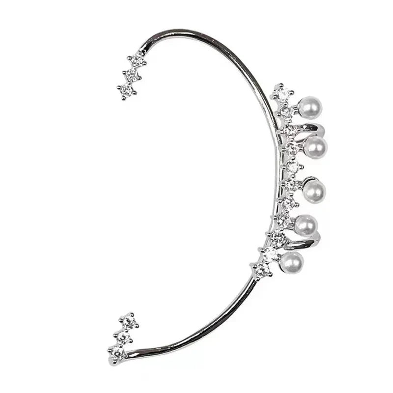 Pearlux Pendiente Color Plata