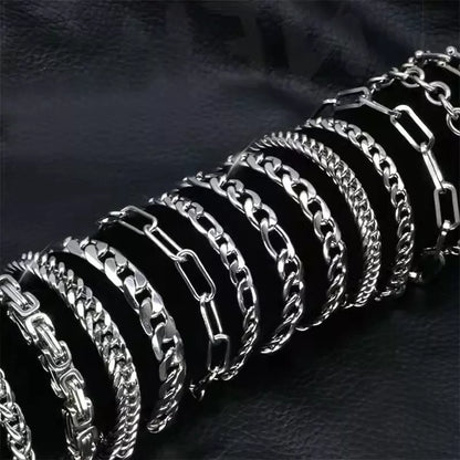IronBond pulsera cubana de acero inoxidable 