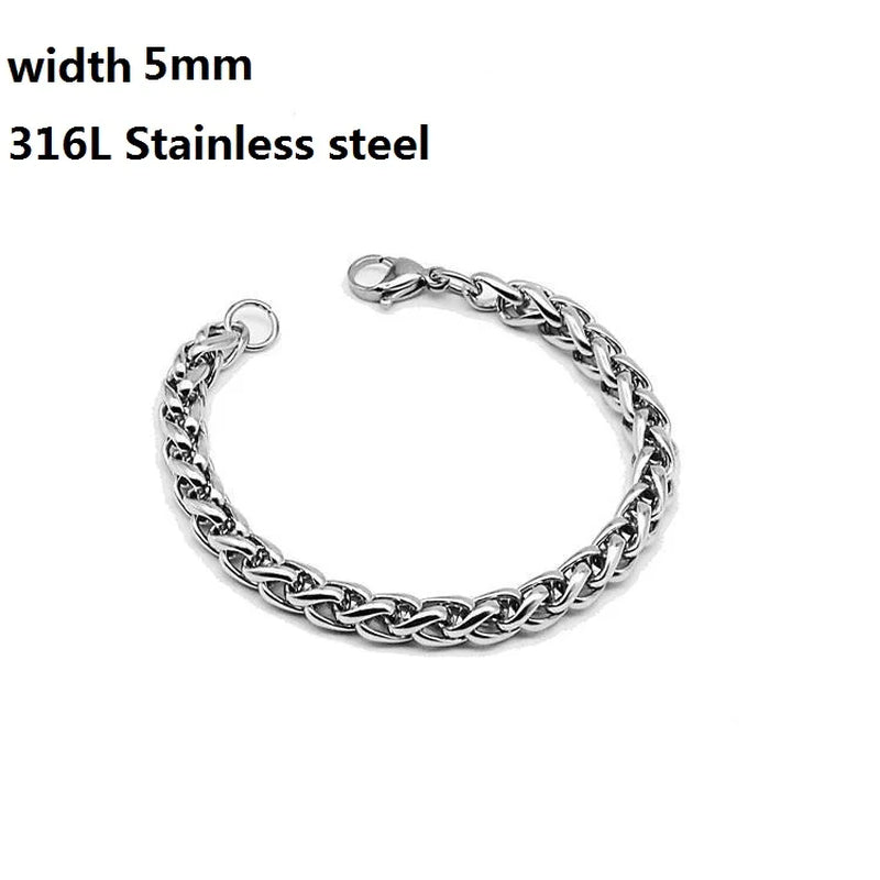 IronBond pulsera cubana de acero inoxidable 
