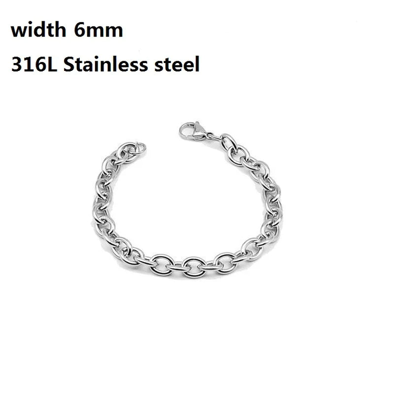 IronBond pulsera cubana de acero inoxidable 
