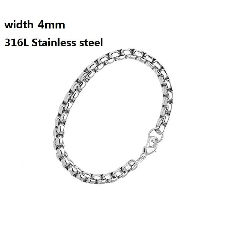 IronBond pulsera cubana de acero inoxidable 