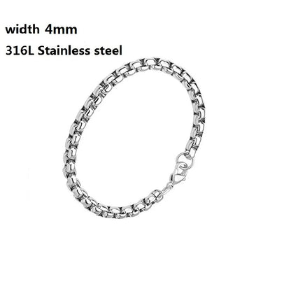 IronBond pulsera cubana de acero inoxidable 