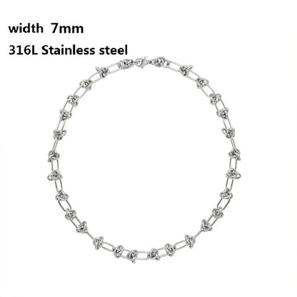 IronBond pulsera cubana de acero inoxidable 